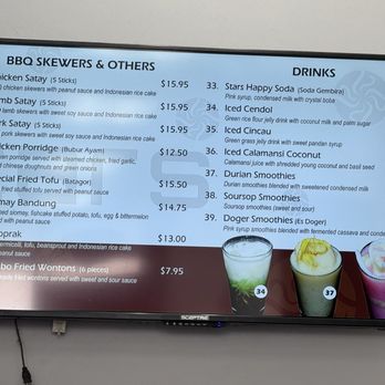 Noodle Stars - Menu - Indonesian Near Me - Monrovia, California