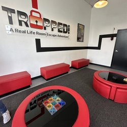 Trapped Escape Room - Waiting area