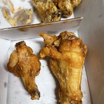Buffalo Wild Wings - Legit this tiny wing? Was counted as one of our 20 piece. - American Near Me - Lewisville, Texas Buffalo Wild Wings - Legit this tiny wing? Was counted as one of our 20 piece. - American Near Me - Lewisville, Texas