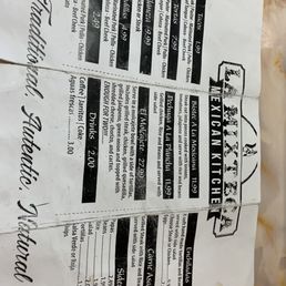 Menu Menu