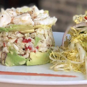 A'Bouzy - Avocado crab salad!! - Champagne Bars Near Me - Houston, Texas