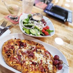 Sacred Smoke - Hot capicola flatbread