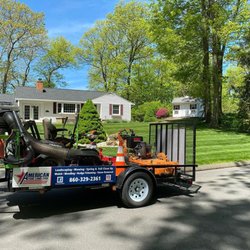American Pride Lawn Care - Our Mowers and look at those stripes