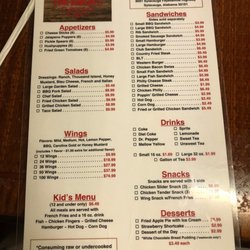 Lori Darlin's - Menu