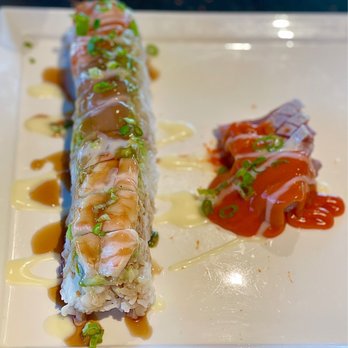 Wasabi House - Peter K.P "Fusion Roll"~ Amazing, the fish is both flavorful & fresh, paired well with their cream cheese!! Served with seared ahi tuna! - Sushi Bars Near Me - Citrus Heights, California Wasabi House - Peter K.P "Fusion Roll"~ Amazing, the fish is both flavorful & fresh, paired well with their cream cheese!! Served with seared ahi tuna! - Sushi Bars Near Me - Citrus Heights, California