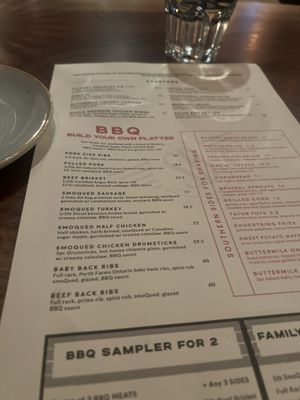 Menu photo 1 Smoque N' Bones Toronto, ON Menu photo 1 Smoque N' Bones Toronto, ON