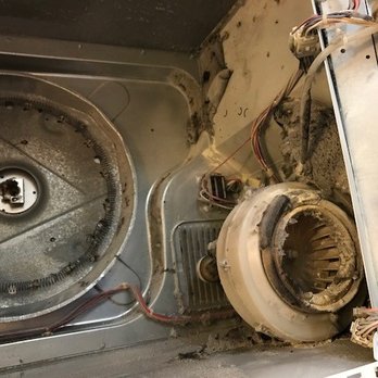 Echo Summit - Dryer after it caught on fire - Property Management Near Me - Centennial, Colorado Echo Summit - Dryer after it caught on fire - Property Management Near Me - Centennial, Colorado