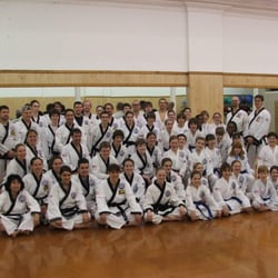 River Valley Tang Soo Do Academy - Grand Master Shin visiting the students at River Valley Tang Soo Do