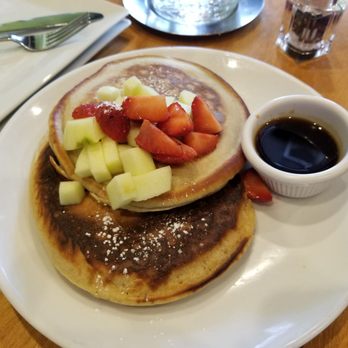 Sweet Grass Grill - Pancakes... with banana in the batter! - New American Near Me - Tarrytown, New York