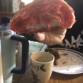 Black Box Bakery - Strawberry cream croissant, those layers!! - Bakeries Near Me - Edgewater, Colorado