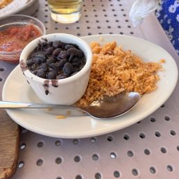 Black beans and rice