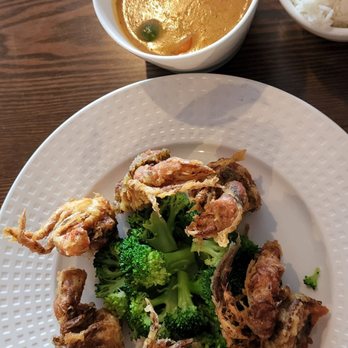 Kome Thai & Sushi Bistro - Soft Shell Crab Panang, $26. It was okay. - Japanese Near Me - Shepherdstown, West Virginia Kome Thai & Sushi Bistro - Soft Shell Crab Panang, $26. It was okay. - Japanese Near Me - Shepherdstown, West Virginia