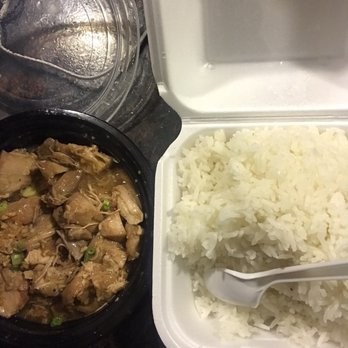 Fil Cuisine - The Affordabowl size of chicken adobo and rice! Half of the chicken was already gone on this pic lol - Filipino Near Me - Kent, Washington Fil Cuisine - The Affordabowl size of chicken adobo and rice! Half of the chicken was already gone on this pic lol - Filipino Near Me - Kent, Washington