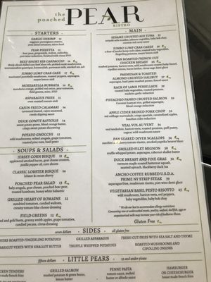 Menu photo 2 The Poached Pear Point Pleasant Beach, NJ Menu photo 2 The Poached Pear Point Pleasant Beach, NJ