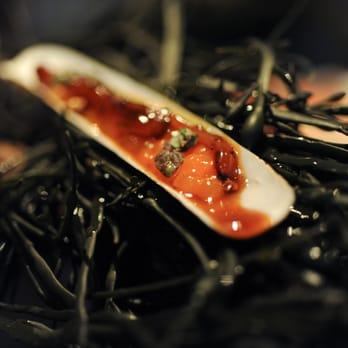 Alinea - Razor clam - New American Near Me - Chicago, Illinois Alinea - Razor clam - New American Near Me - Chicago, Illinois
