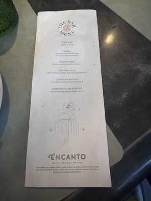 Menu photo 1 Encanto Restaurant Los Angeles, CA Menu photo 1 Encanto Restaurant Los Angeles, CA