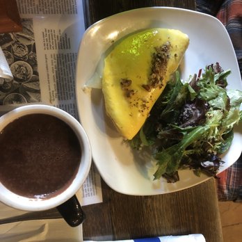 Ix Restaurant - An a-Maya-zing blue cheese omelette - Coffee & Tea Near Me - Brooklyn, New York