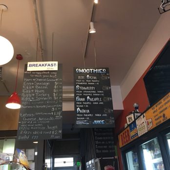 Cafe Rio - Menu as of Dec 2018 - Coffee & Tea Near Me - Berkeley, California
