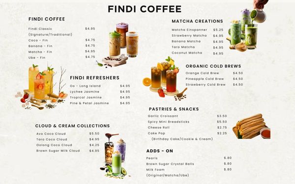 Menu photo 8 Findi Coffee Santa Ana, CA Menu photo 8 Findi Coffee Santa Ana, CA
