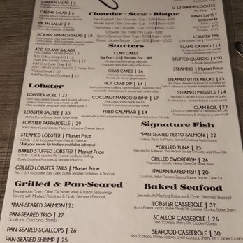 Quito's - Menu - Seafood Near Me - Bristol, Rhode Island Quito's - Menu - Seafood Near Me - Bristol, Rhode Island