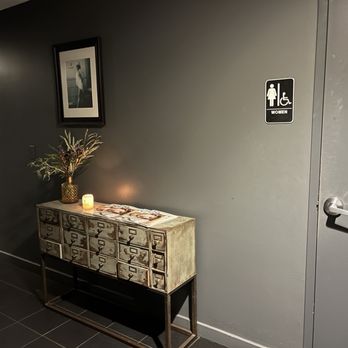 The Dawson - Outside the bathrooms - American Near Me - Chicago, Illinois