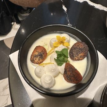Sidecar by the Centurion Lounge - meyer lemon posset - Airport Lounges Near Me - Paradise, Nevada Sidecar by the Centurion Lounge - meyer lemon posset - Airport Lounges Near Me - Paradise, Nevada
