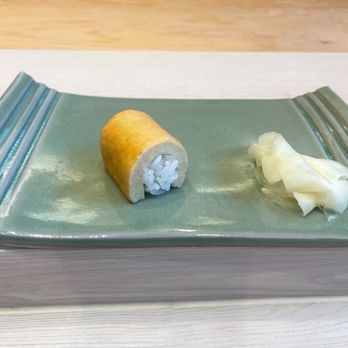 Kogane - Course #16: the dessert. This was tamago/egg, it has a very fluffy, custard-cake-like flavor and consistency - Sushi Bars Near Me - Alhambra, California Kogane - Course #16: the dessert. This was tamago/egg, it has a very fluffy, custard-cake-like flavor and consistency - Sushi Bars Near Me - Alhambra, California