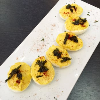 Sage Bistro - Deviled eggs - American Near Me - Alhambra, California Sage Bistro - Deviled eggs - American Near Me - Alhambra, California