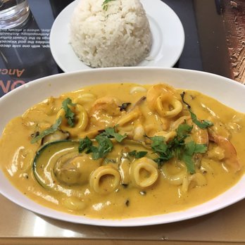 Puro Sabor - Just tried a new dish, picante de mariscos. Excellent. - Latin American Near Me - Van Nuys, California
