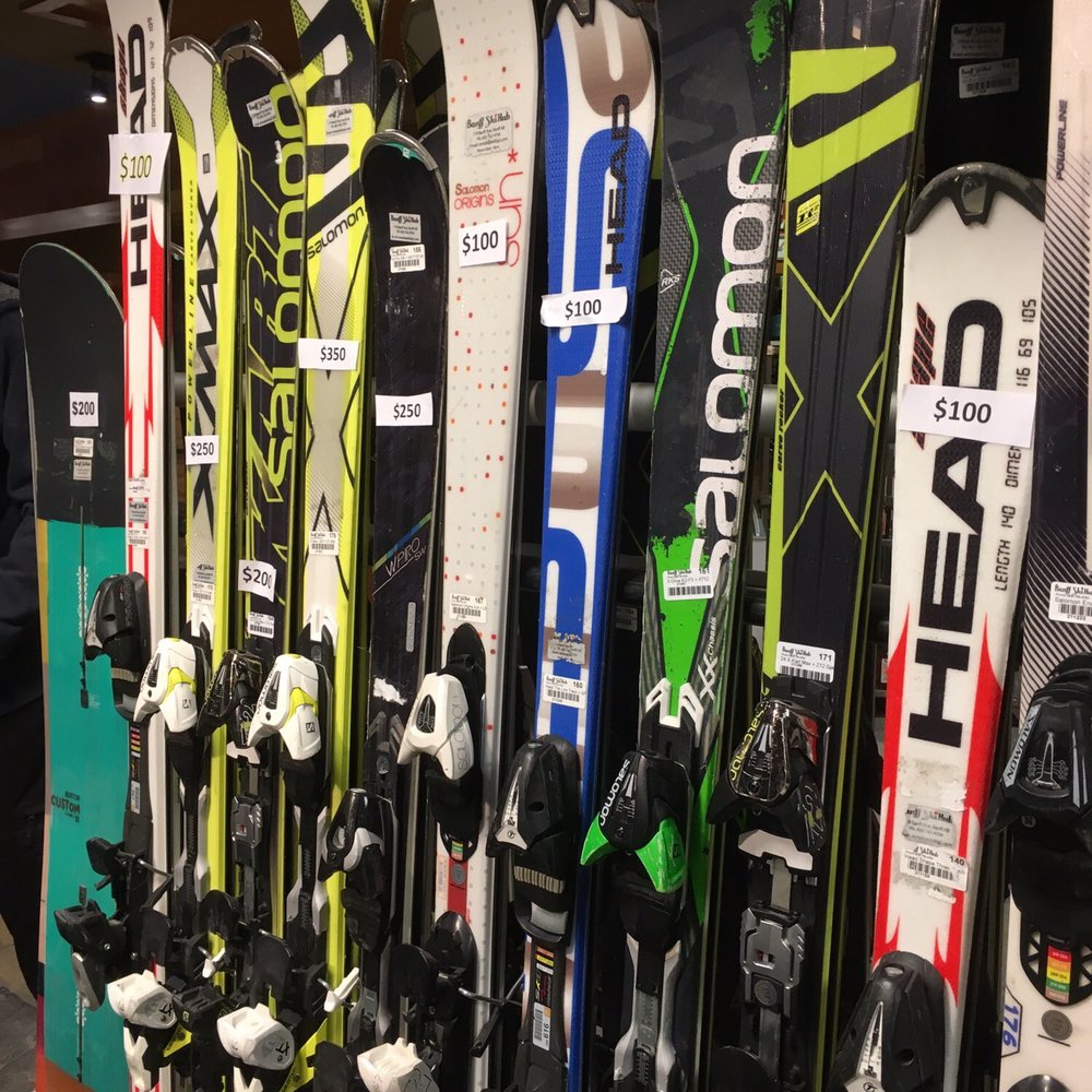Ski Big 3 - Well-used skis for sale - Ski & Snowboard Shops Near Me - Banff, Alberta Ski Big 3 - Well-used skis for sale - Ski & Snowboard Shops Near Me - Banff, Alberta