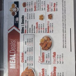 Updated menu pricing Updated menu pricing
