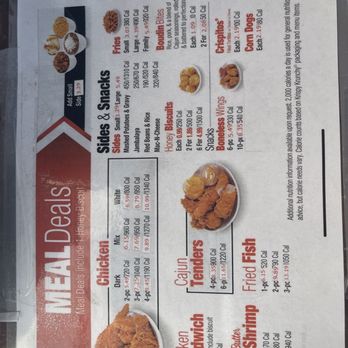 Krispy Krunchy Chicken - Updated menu pricing - Cajun/Creole Near Me - Port Isabel, Texas Krispy Krunchy Chicken - Updated menu pricing - Cajun/Creole Near Me - Port Isabel, Texas