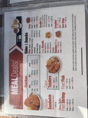 Menu photo 2 Krispy Krunchy Chicken Port Isabel, TX Menu photo 2 Krispy Krunchy Chicken Port Isabel, TX