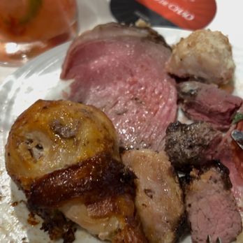 Fogo de Chão - Meats (Mainly Medium Rare, Some Bacon Wrapped , Pork Not-Friendly) Just decline the pork and take the pork off) 7/10 - Brazilian Near Me - Baltimore, Maryland Fogo de Chão - Meats (Mainly Medium Rare, Some Bacon Wrapped , Pork Not-Friendly) Just decline the pork and take the pork off) 7/10 - Brazilian Near Me - Baltimore, Maryland