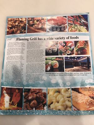 Menu photo 3 Flaming Grill & Buffet Revere, MA