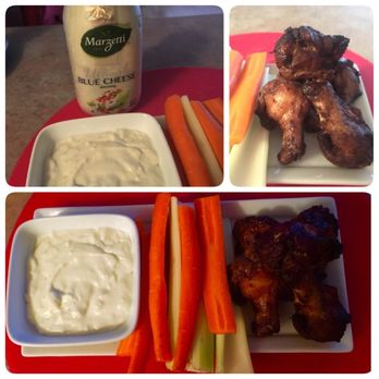 Potash Markets - Whiskey Marinated Chicken Wings with all of the fixings from Potash - Grocery Near Me - Chicago, Illinois