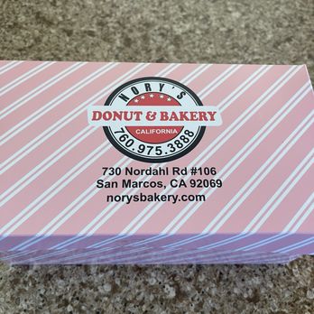 Nory’s Donut & Bakery - Packaging - Bakeries Near Me - San Marcos, California Nory’s Donut & Bakery - Packaging - Bakeries Near Me - San Marcos, California