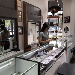 Fine Jewelry and Diamonds - Maria is cleaning our jewelry