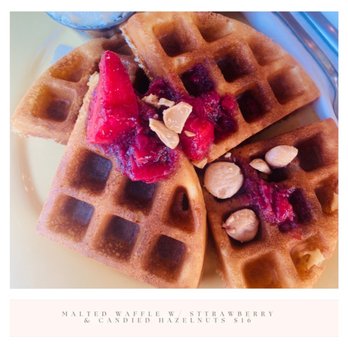 The Rellik Winery - Malted Waffle w strawberries &candies hazelnut - Wineries Near Me - Central Point, Oregon The Rellik Winery - Malted Waffle w strawberries &candies hazelnut - Wineries Near Me - Central Point, Oregon