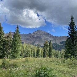 Majestic Dude Ranch - The view in the other direction from the utvs.