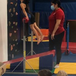 Us Too Gymnastics - Bar practice