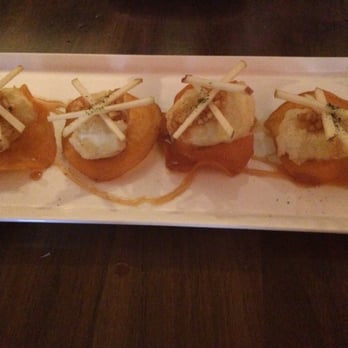 Uchi Houston - Brie Ringo. Tastes great. - Sushi Bars Near Me - Houston, Texas Uchi Houston - Brie Ringo. Tastes great. - Sushi Bars Near Me - Houston, Texas