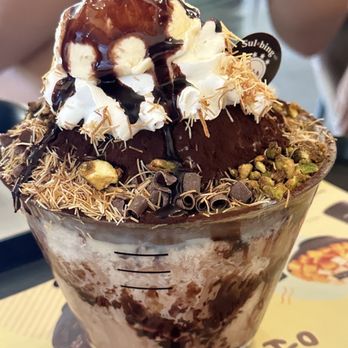 Sulbing - Pistachio Chocolate - Desserts Near Me - Santa Clara, California Sulbing - Pistachio Chocolate - Desserts Near Me - Santa Clara, California