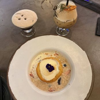 Blackstone Kitchen - Pan de elote + carajillo + espresso martini - New American Near Me - Corona, California
