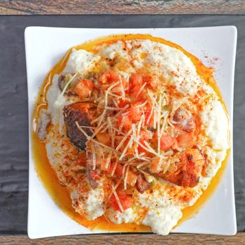 Loaded - salmon and Grits - American Near Me - Clearwater, Florida Loaded - salmon and Grits - American Near Me - Clearwater, Florida