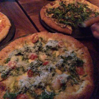 King Taps - Prawn and Pesto Pizza at the bottom and two beautifull Forager pizzas (so nice we had to order twice) - Canadian (New) Near Me - Toronto, Ontario King Taps - Prawn and Pesto Pizza at the bottom and two beautifull Forager pizzas (so nice we had to order twice) - Canadian (New) Near Me - Toronto, Ontario
