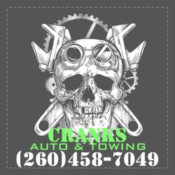 Cranks Auto & Towing - Logo