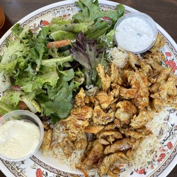 Wally's Cafe - 21. Chicken Pomegranate Plate - Mediterranean Near Me - Rocklin, California Wally's Cafe - 21. Chicken Pomegranate Plate - Mediterranean Near Me - Rocklin, California