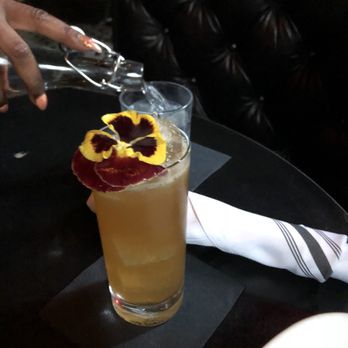 Denson Liquor Bar - Refresh my memory cocktail with edible flowers. - Cocktail Bars Near Me - Washington, DC, District of Columbia Denson Liquor Bar - Refresh my memory cocktail with edible flowers. - Cocktail Bars Near Me - Washington, DC, District of Columbia
