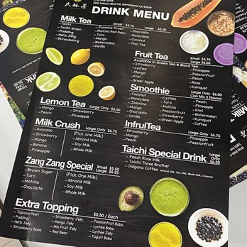 Taichi Bubble Tea - Drink Menu - Poke Near Me - Sacramento, California Taichi Bubble Tea - Drink Menu - Poke Near Me - Sacramento, California